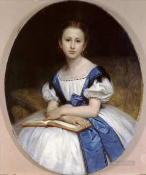 ブリサック夫人の肖像 写実主義 ウィリアム・アドルフ・ブーグロー Oil Paintings